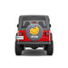 Mopar Jeep Logo Tire Covers in Black Denim Mopar  Jeep Logo Tire Covers in Black Denim with Smiley Face
