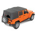 Mopar Sailcloth Tinted Window Kit in Black Diamond Mopar 82213831 Sailcloth Tinted Window Kit in Black Diamond for 11-18 Jeep Wrangler Unlimited JK 4 Door