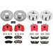 Power Stop Front & Rear Z36 Extreme Performance Truck & Tow Brake Kit with Calipers Power Stop KC2162-36 Front & Rear Z36 Extreme Performance Truck & Tow Brake Kit with Calipers For 03-07 Jeep Liberty KJ