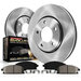 PowerStop  Z17 Stock Replacement Brake Kit for 2024 Toyota Tacoma Limited; Trailhunter; TRD Off-Road; TRD Pro; TRD Sport