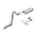 Pypes Performance Exhaust Cat Back Exhaust System Pypes Performance Exhaust SJJ15S Cat Back Exhaust System for 97-06 Jeep Wrangler TJ