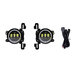 Quake LED Halo 4" LED Fog Lights with DRL Quake LED QTE961 Halo 4" LED Fog Lights with DRL for 18-20 Jeep Wrangler JL & Gladiator JT