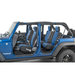 Diver Down Front and Rear Neoprene Seat Covers  Diver Down  Front and Rear Neoprene Seat Covers   for 07-18 Wrangler Unlimited JK 4-Door
