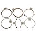 Crown Automotive  Full Brake Line Set  for 97-06 Jeep Wrangler TJ with Drum Brakes