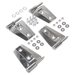 Crown Automotive Stainless Steel Door Hinge Set Crown Automotive  Stainless Steel Door Hinge Set for 07-18 Jeep Wrangler JK