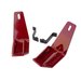 Rancho RS62137 Rear Shock Skid Plates for 20-23 Jeep Gladiator JT