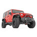 Rough Country Front & Rear Tubular Fender Flares Rough Country 10533 Front & Rear Tubular Fender Flares for 07-18 Jeep Wrangler JK