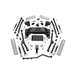 Rough Country 4in Long Arm Suspension Lift Kit Rough Country 90222 4in Long Arm Suspension Lift Kit for 93-98 Jeep Grand Cherokee ZJ