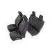 Rough Country Front & Rear Seat Covers Rough Country 91007 Front & Rear Seat Covers for 13-18 Jeep Wrangler JK 2 Door