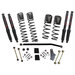 Skyjacker 3.5-4in Dual Rate Coil Suspension System with Black Max Shocks Skyjacker  3.5-4in Dual Rate Coil Suspension System with Black Max Shocks for 18-23 Jeep Wrangler JL Unlimited