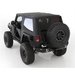 Smittybilt Gen 2  Complete Bowless Combo Soft Top Kit Smittybilt 9073135k Gen 2  Complete Bowless Combo Soft Top Kit for 07-18 Jeep Wrangler JK 2-Door