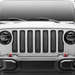 T-Rex Sport Polished Stainless Steel Mesh Grille  T-Rex 44493 Sport Polished Stainless Steel Mesh Grille  for 18-19 Jeep Wrangler JL