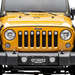 T-Rex  Stealth Torch Series Black Mesh Grille with LED Lights T-Rex 6314841-BR  Stealth Torch Series Black Mesh Grille with LED Lights for 07-18 Jeep Wrangler JK