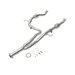 aFe Power 48-46013-RC Twisted Steel Y-Pipe 2.25" to 2.5" 409 Stainless Steel w/ Cat for 16-19 Toyota Tacoma V6-3.5L (4WD)