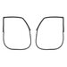 AccuPart Door Seals AccuPart  Door Seals for 07-18 Jeep Wrangler JK