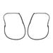 AccuPart Front Door Seals AccuPart  Front Door Seals for 97-06 Jeep Wrangler TJ