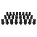 AEV 24-Piece Lug Nut Kit AEV 29060013AA 24-Piece Lug Nut Kit for 18-25 Jeep Wrangler JL & Gladiator JT