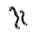 aFe Power  BladeRunner Aluminum Hot and Cold Charge Pipe Kit in Black for 21-26 Ford Bronco 