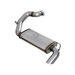 aFe Power Mach Force XP 3" 409 Stainless Hi-Tuck Axle-Back Exhaust System  aFe Power 49-48080 Mach Force XP 3" 409 Stainless Hi-Tuck Axle-Back Exhaust System  for 18-20 Jeep Wrangler JL