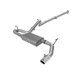 aFe Power Scorpion 2.5" Aluminized Cat-Back Exhaust w/ Polished SS Tip aFe Power 49-08044-1P Scorpion 2.5" Aluminized Cat-Back Exhaust w/ Polished SS Tip for Jeep Wrangler JK Unlimited 4 Door