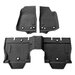 American Modified Front & Rear Floor Mats American Modified AMJPCA03101 Front & Rear Floor Mats for 18-26 Jeep Wrangler JL Unlimited 4-Door & Gladiator JT