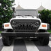 American Modified Shark Grille in Matte Black American Modified  Shark Grille in Matte Black for 97-06 Jeep Wrangler TJ