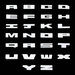 American Modified AMFMEA01201 A-Z 26 Letters- White  for 21-26 Ford Bronco