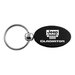 Automotive Gold  Aluminum Jeep Logo Gladiator Oval Keychain 