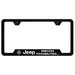 Automotive Gold Laser Etched Stainless Jeep Endless Possibilities Cut-Out License Plate Frame Automotive Gold  Laser Etched Stainless Jeep Endless Possibilities Cut-Out License Plate Frame