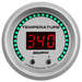 Auto Meter Elite Digital Series Dual Channel Fluid Temperature Gauge Auto Meter  Elite Digital Series Dual Channel Fluid Temperature Gauge