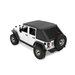 Bestop Ascent Soft Top in Black Diamond Bestop 5682535 Ascent Soft Top in Black Diamond for 07-18 Jeep Wrangler JK Unlimited 4-Door