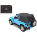 Bestop Jeep Logo Trektop Soft Top Bestop  Jeep Logo Trektop Soft Top for 07-18 Jeep Wrangler JK 2-Door
