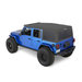 Bestop Supertop Squareback Soft Top Bestop  Supertop Squareback Soft Top for 18-25 Jeep Wrangler JL Unlimited