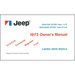 Bishko Automotive Literature  Factory Authorized Owners Manuals  for 72-86 CJ Jeep Models
