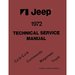 Bishko Automotive Literature Factory Authorized Technical Service Manuals Bishko Automotive Literature  Factory Authorized Technical Service Manuals for 72-86 Jeep Model Years
