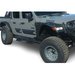 Black Horse Offroad IM-JEGL Impact Heavy Duty Drop Side Steps in Black  for 20-23 Jeep Gladiator JT