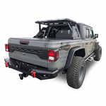 Black Horse Off Road Armour II Roll Bar Kit for 20-23 Jeep Gladiator JT ...