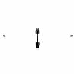 Body Armor Door Storage Bar For Jeep Wrangler (1997-2021) – Black Steel Mounting Bar For Interior Storage