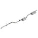 Borla Touring T-304 Stainless Steel Catback Exhaust System Borla  Touring T-304 Stainless Steel Catback Exhaust System for 2020 Jeep Gladiator JT