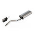 Borla S-Type T-304 Stainless Steel Catback Exhaust System Borla 140847 S-Type T-304 Stainless Steel Catback Exhaust System for 18-22 Jeep Wrangler JL 2-Door with 3.6L