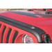 Bushwacker 14093 Trail Armor Hood Stone Guard in Textured Black for 18-22 Jeep Wrangler JL & 20-22 Gladiator JT