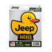Chroma Graphics Jeep Ducked Decal - 6x8 Chroma Graphics 25191 Jeep Ducked Decal - 6x8