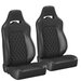 Corbeau  Trailcat Reclining Front Seat Pair  for 76-18 Jeep CJ-7, Wrangler YJ, TJ, JK & Unlimited