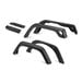 Crown Automotive 55254918K6 Original Replacement Style 6 Piece Fender Flare Set for 97-06 Jeep Wrangler TJ
