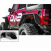 DV8 Offroad Front/Rear Flat Tube Fender Kit and Front Inner Fenders DV8 Offroad  Front/Rear Flat Tube Fender Kit and Front Inner Fenders for 07-18 Jeep Wrangler JK