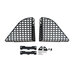 DV8 Offroad MPJL-02 Rear Window Pocketed MOLLE Panels for 18-25 Jeep Wrangler JL Unlimited 4-Door