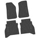FlexTread  Tire Tread/Scorched Earth Scene Front & Rear Floor Liners with JEEP Logo for 20-24 Jeep Gladiator JT