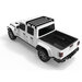 Front Runner KRJG009T Slimeline II Roof Rack Kit for 20-25 Jeep Gladiator JT
