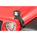 Go Rhino 730035T Hood Latch Light Mount Pods for 18-21 Jeep Wrangler JL Unlimited & Gladiator JT