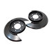 Kentrol Stainless Steel Disc Brake Dust Covers Kentrol  Stainless Steel Disc Brake Dust Covers for 78-86 Jeep CJ with 2-bolt Caliper Plate